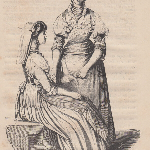 Donne di Frosolone, Isernia, 1851