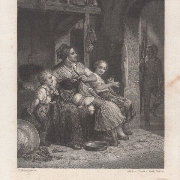 Piccola incisione del XVIII-XIX s