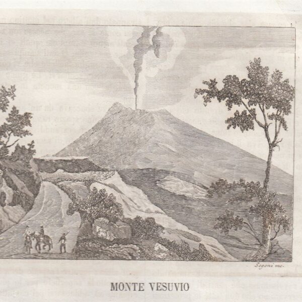 Napoli, Monte Vesuvio, 1839