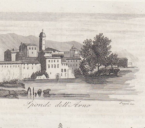 Firenze, Sponde dell'Arno, 1840