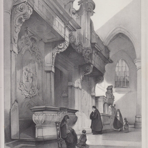 Interno di Cattedrale, I. Bosboom, 1845