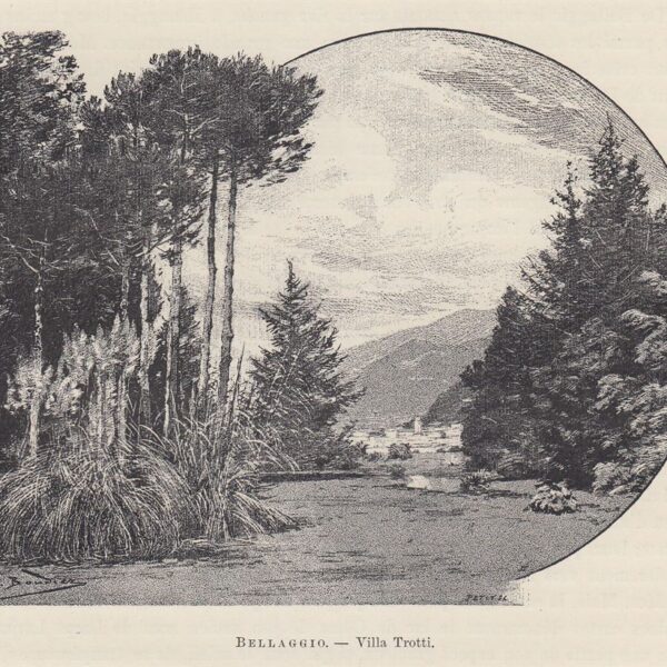Bellaggio, Villa Trotti, 1890