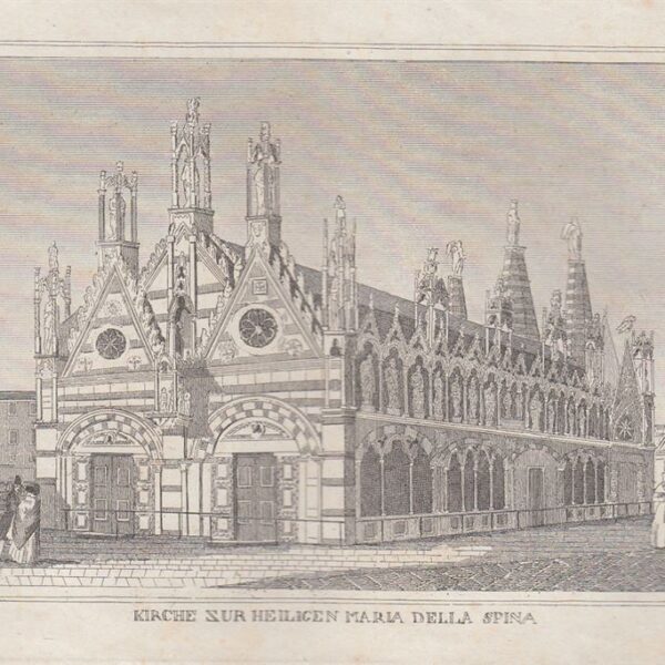 Pisa, S.Maria della Spina, 1834