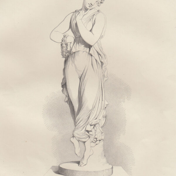 Danzatrice, A.H.Paynes, 1850