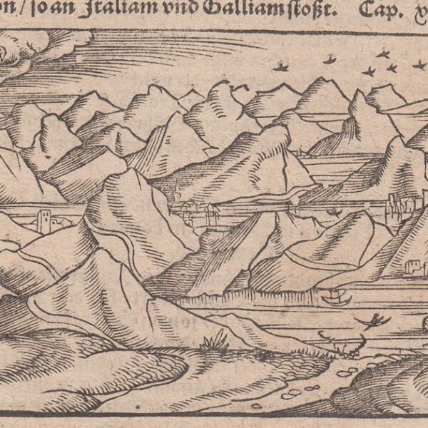 Svizzera, Cosmographia, 1588