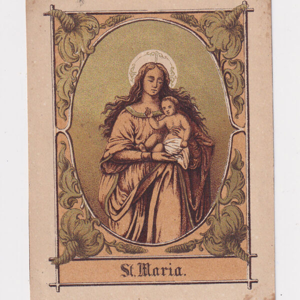 Santa Maria, Santino del XX sec.