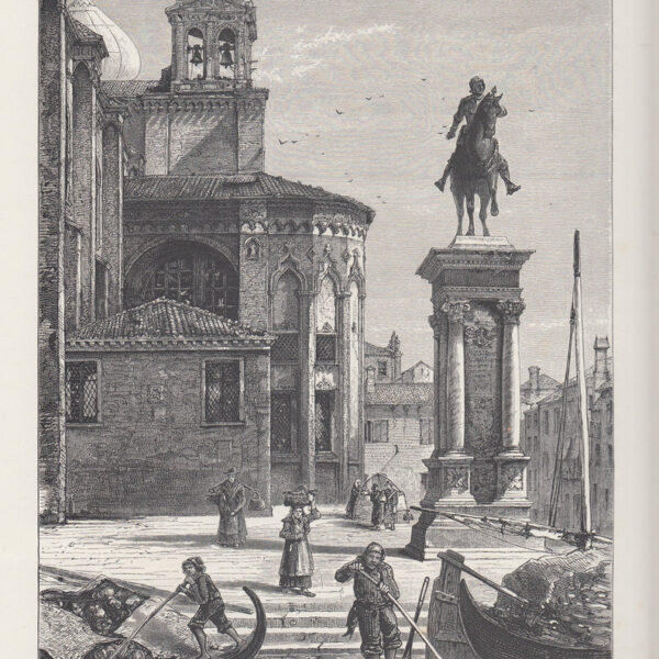 Venezia, Chiesa  S.Giovanni e Paolo, 1884