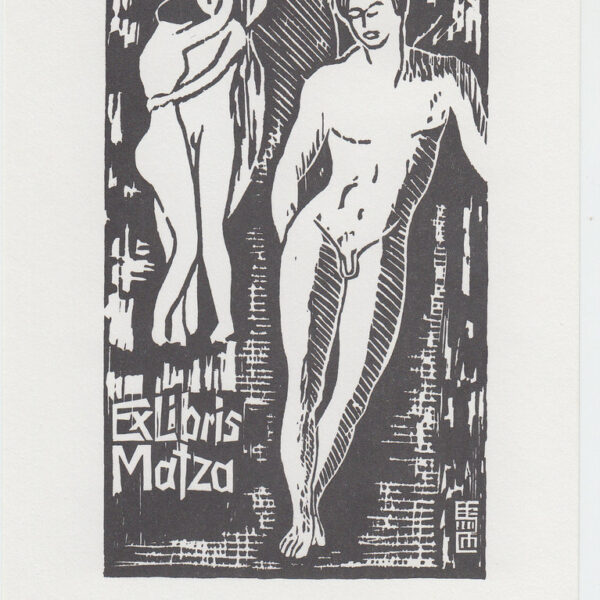 E.F.Strobel-Matza exlibris