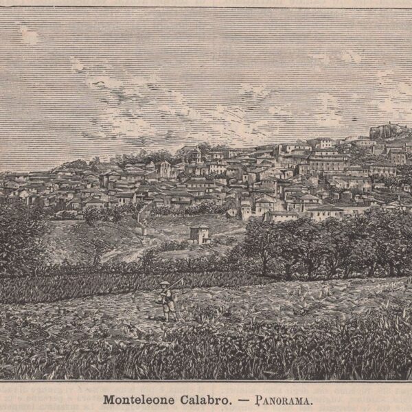 Monteleone Calabro, Panorama, 1890