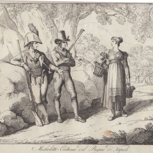 B. Pinelli, Micheletti, Regno di Napoli, 1815