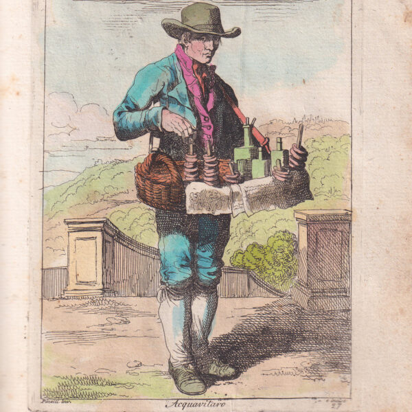 Bartolomeo Pinelli, Acquavitaro, 1810