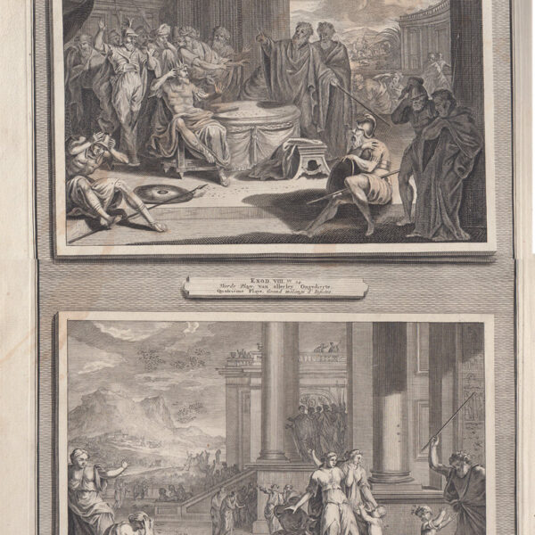 Pierre Mortier (1661-1711), Piaghe d'Egitto, 1700