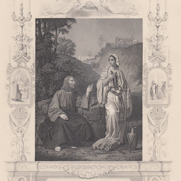 Cristo e la donna di Samaria 1830-1850