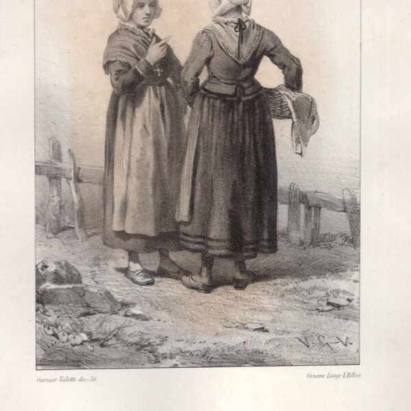 Costumi Piemontesi, Susa, 1850