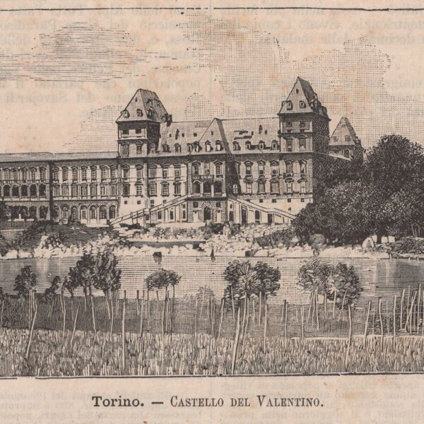 Torino, Castello del Valentino, 1890