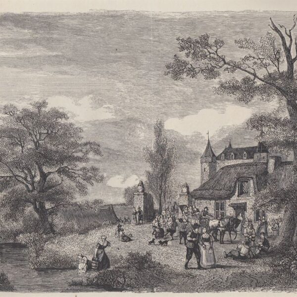 Paesaggio olandese, 1845