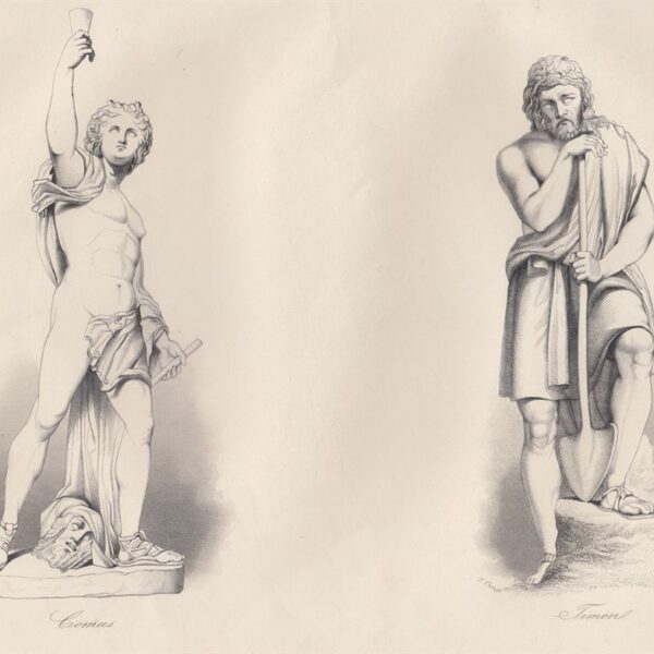 Comus e Timone, A.H.Payne, 1840-50