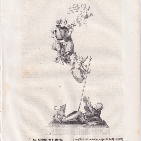 Mistero di S.Rocco, 1856