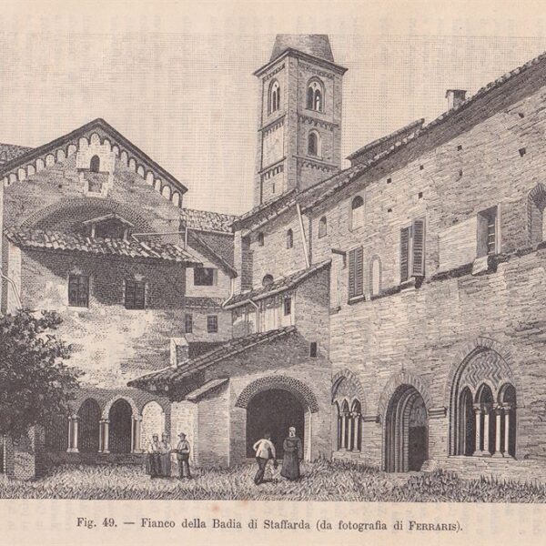 Cuneo, Badia di Staffarda, 1890