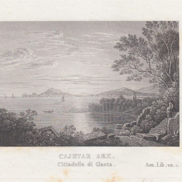Cittadella di Gaeta, C.Frommel, 1829