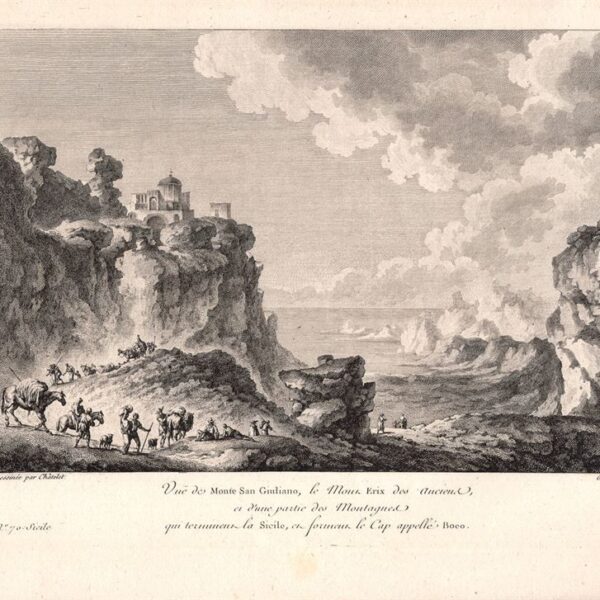 Monte Erice, Saint-Non, 1781-86