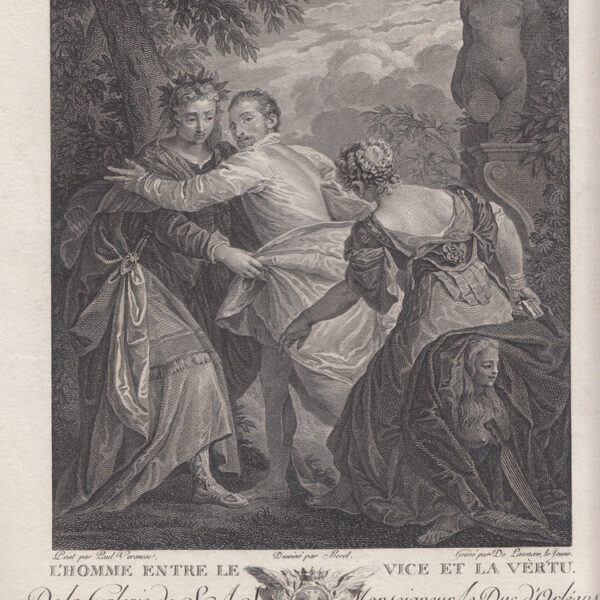 Il Veronese, L'uomo tra il Vizio e la Virtù, 1786