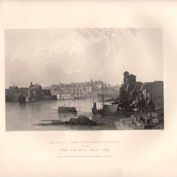 Malta, Valletta, 1850