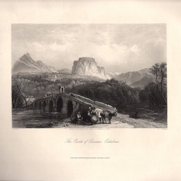 Cassano, Castello, Cosenza, 1850