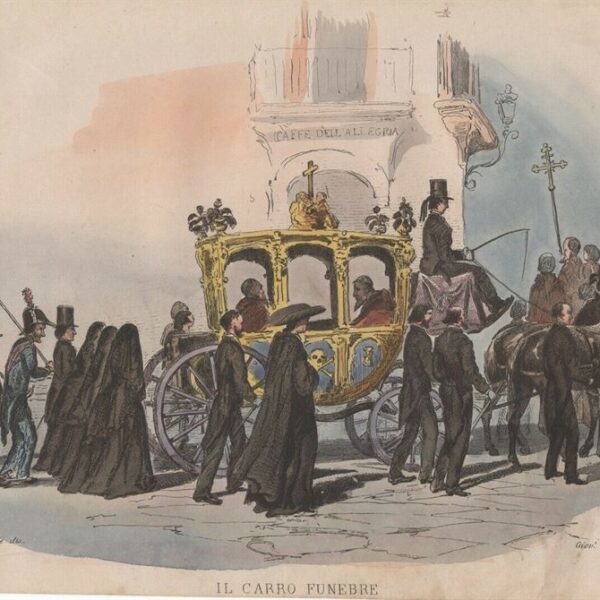 Il carro funebre, Duclere, 1853