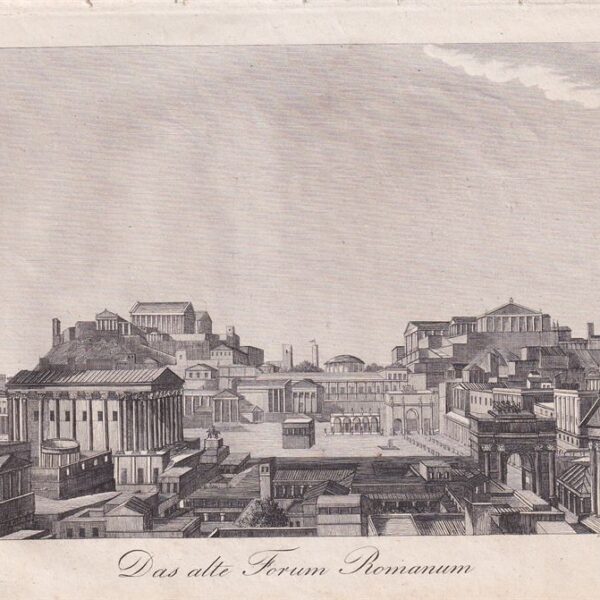 Roma, Fori Romani, 1830