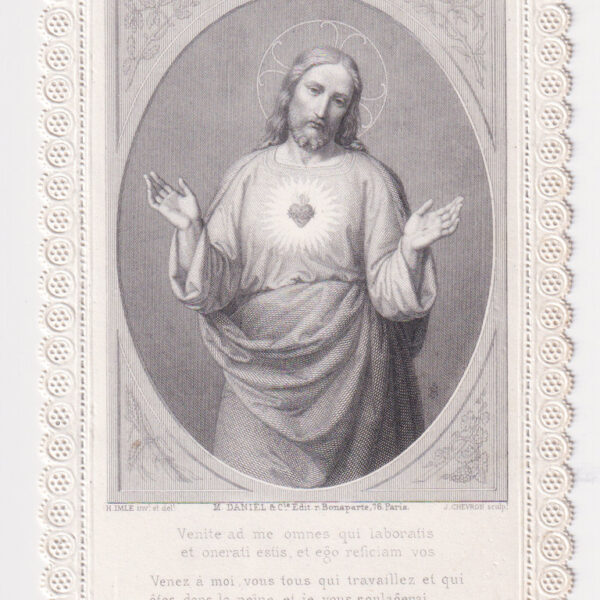 Gesù, Sacro cuore di Gesù, Canivet 1850