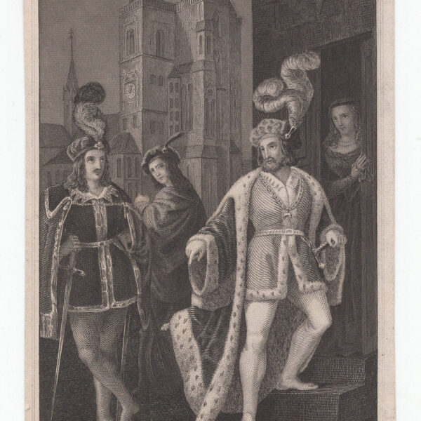 Piccola incisione del XVIII-XIX s