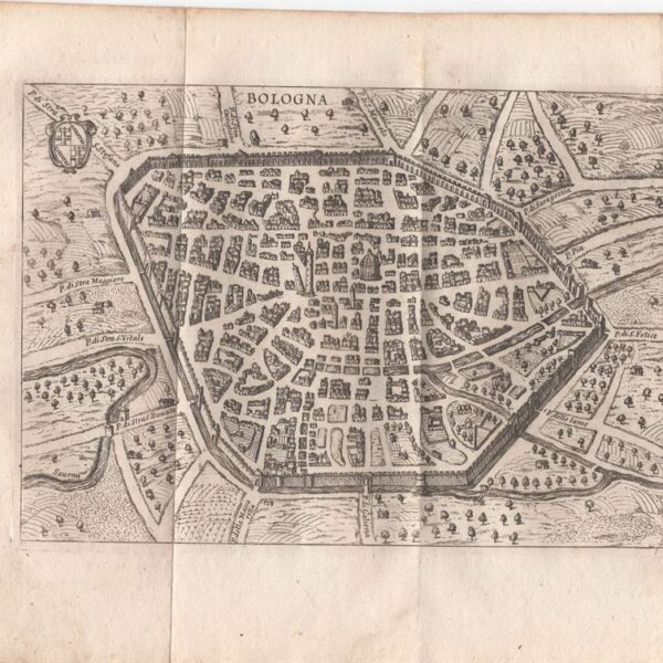 Mappa di Bologna, Scoto, 1761