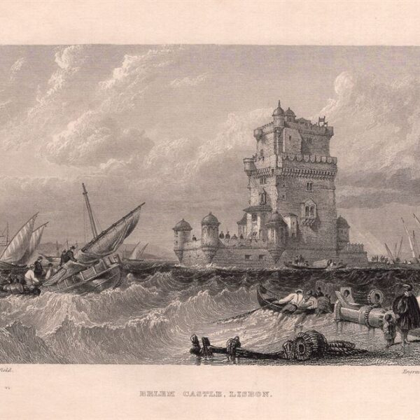 Lisbona, Castello di Belen, 1833