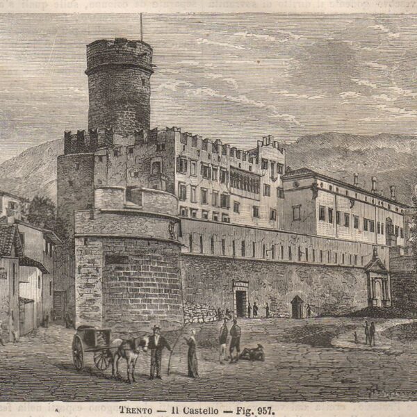 Trento, 1865, Il Castello
