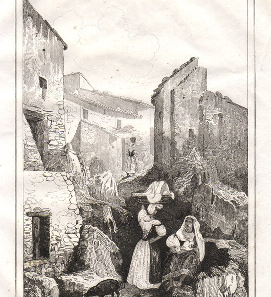 Civitella oggi Bellegra, 1835