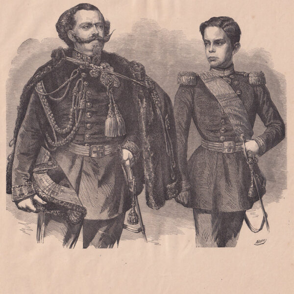 Vittorio Emanuele e Principe Umberto, 1859