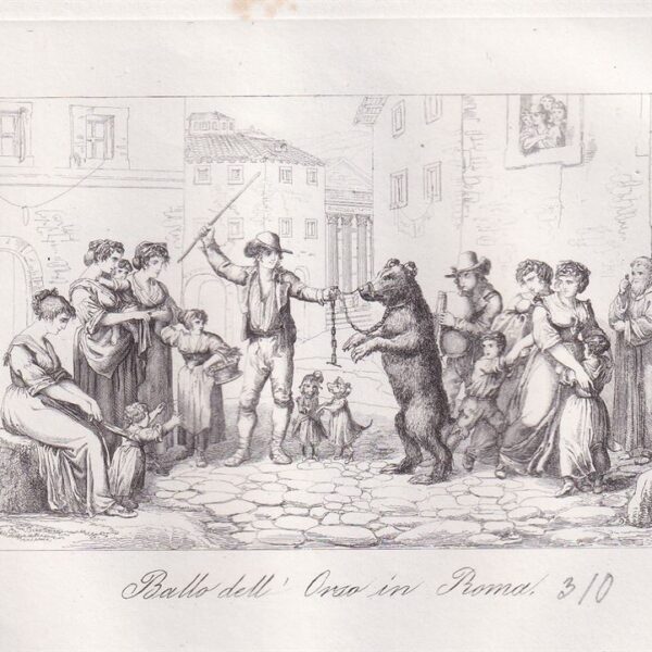 Scene di Vita e Costumi Romani cm.7x11