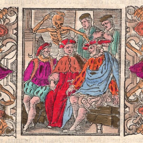 Fabio Glissenti, Nobili e la Morte, 1596