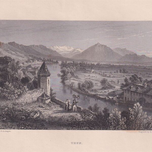 Thun, Canton Berna, 1850