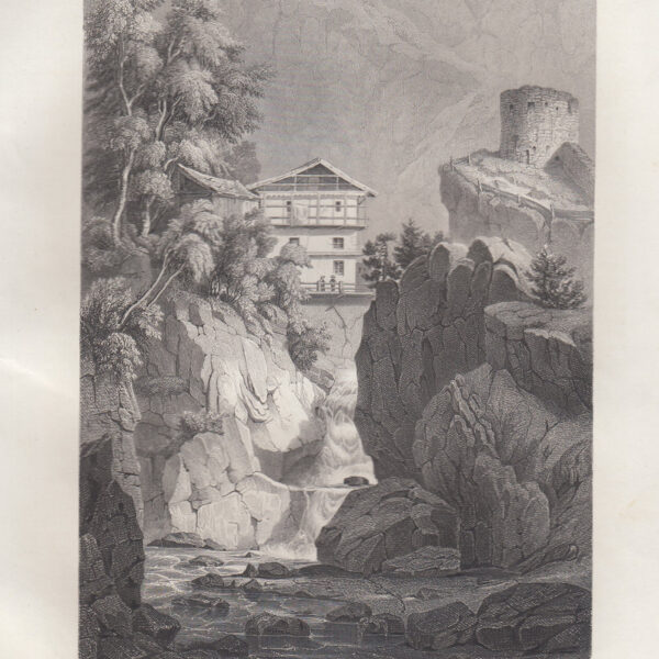 Landeck, Austria, W.French, 1840-50