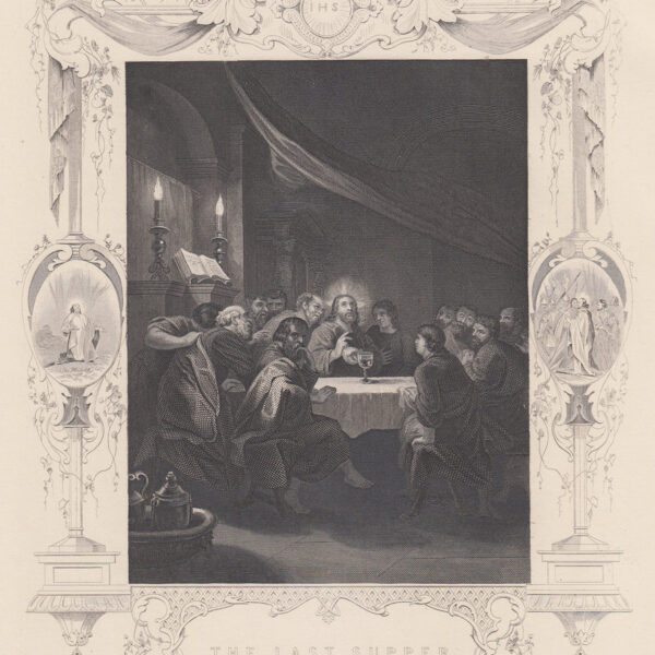 The last supper. L'ultima cena.