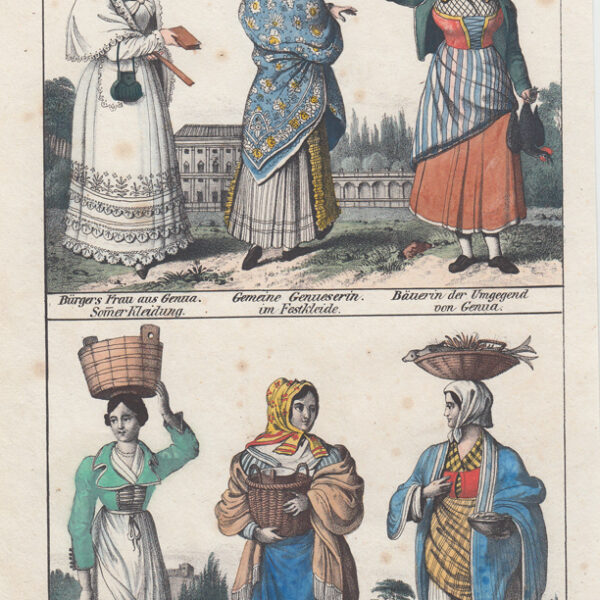 Costumi di Genova, 1830-40