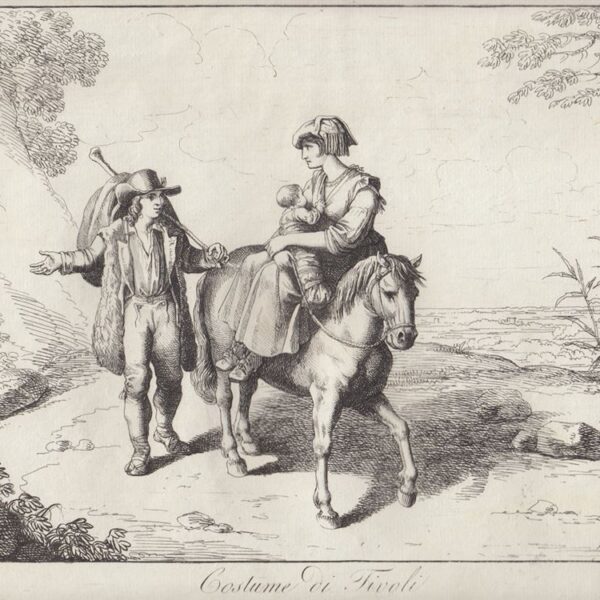 Pinelli, Costume di Tivoli, 1815