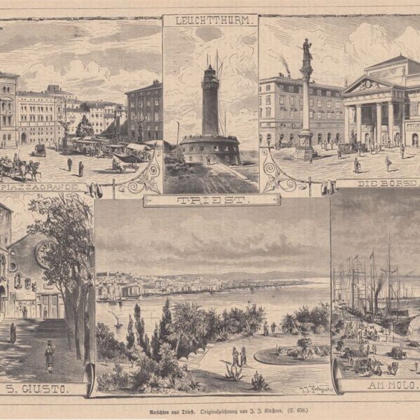 Trieste, 6 vedute, 1877