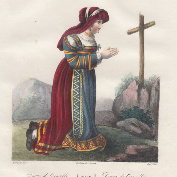Donna di Carovilli, Abruzzo e Molise, 1826
