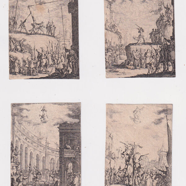 Jacques Callot Il Martirio degli Apostoli 1634