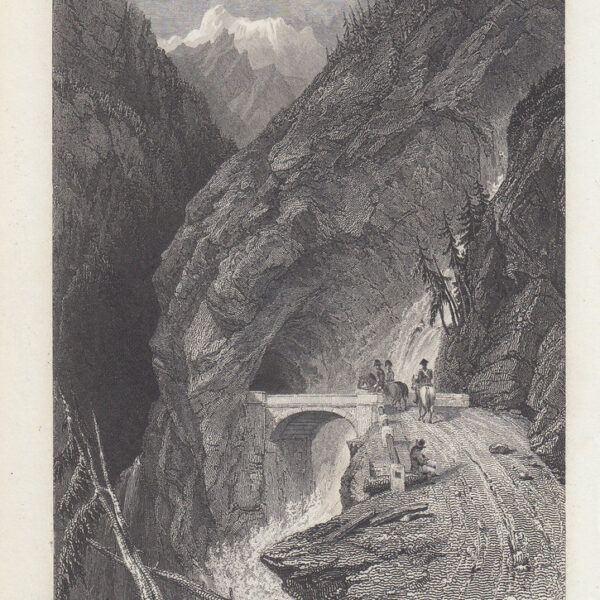 Galleria di Gondo, Sempione, 1832