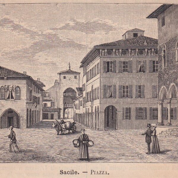 Sacile, Piazza, 1890
