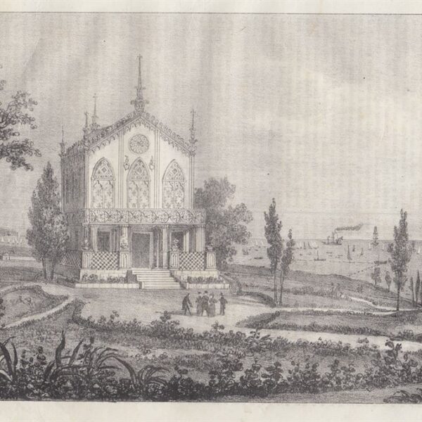 Palermo, Villa del Principe Aragona Pignatelli, 1836